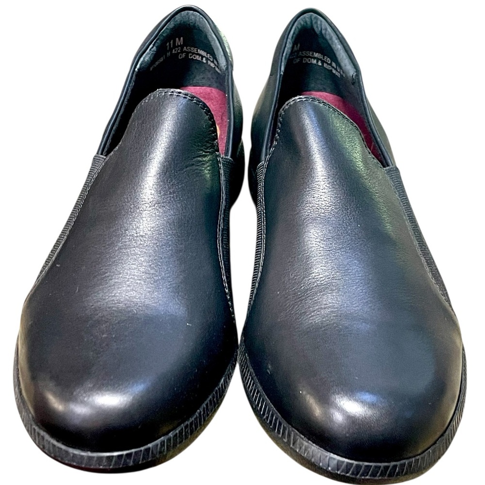 New Clay black leather Munro loafer shoes - Picture 5 of 10
